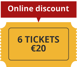 6 Tickets - €20